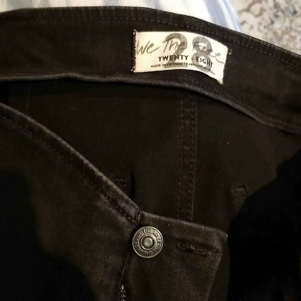 Free People Black Flare & Wide Leg Jeans - Picture 5 of 5